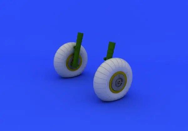 Populaire Eduard 648244 Ju 88A wheels early ICM