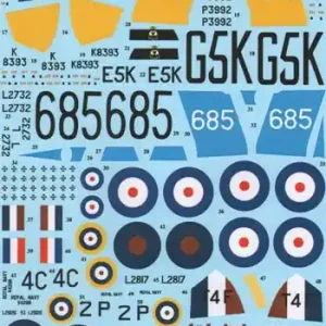 Xtradecal 72147 Fairey Swordfish Mk.I Part 2 (11 schemes) Dernier Modèle