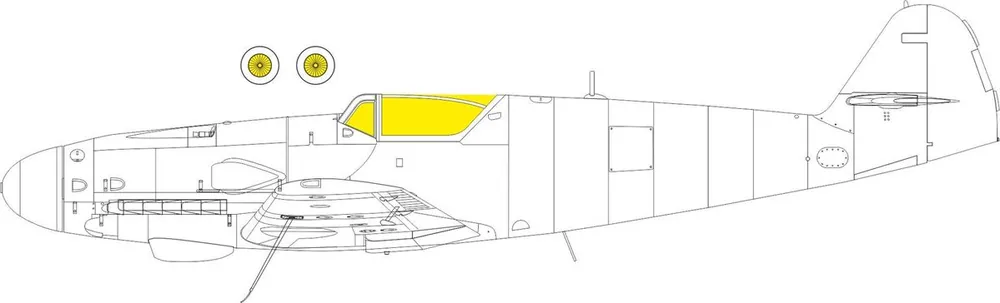 Eduard EX1002 Bf 109K-4 EDUARD Certifié