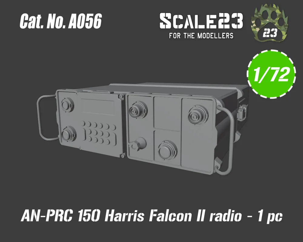 Satisfait Ou Remboursé Scale23 72-A056 AN-PRC 150 Harris Falcon II radio - 1 pc