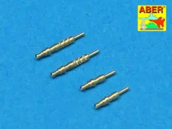 Jusqu'à Épuisement Des Stocks Aber A48003 Set of 4 German barrels tips for 7,92 mm MG 17 aircraft machine guns