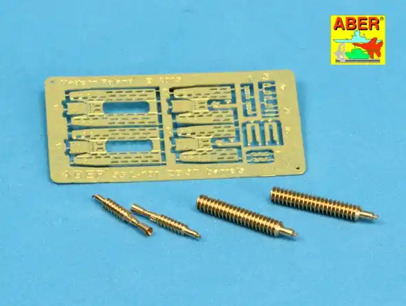 Aber 35L-101 Set of 2 barrels for machine guns ZB 37 used on Pz.35/38(t) tanks Authentique