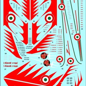 TAURO MODEL 72-525 Aerobatic Team Diavoli Rossi for F-84 F Meilleure Vente
