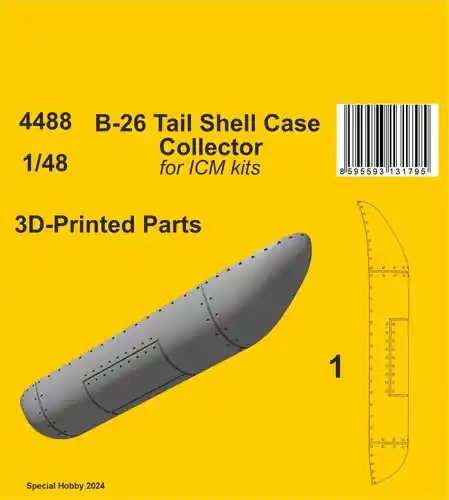 CMK K4488 B-26 Tail Shell Case Collector (For ICM Kits) Prix Promo