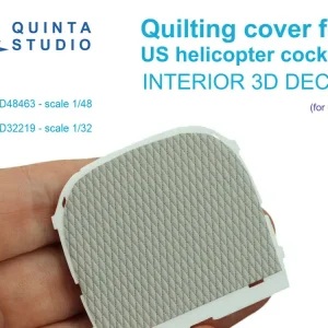 Solde Quinta Studio QD32219 Quilting Cover For US Helicopter Cockpit Interior 3D Decal (for all kits)