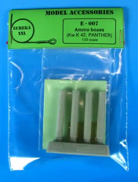 Eureka XXL E-007 Metal Ammo Canisters for 7.5 cm Kw.K.42 Nouveauté