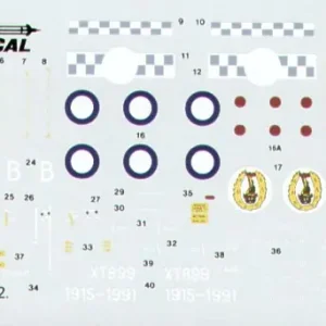 Xtradecal FSM1 McDonnell-Douglas FGR.2 Phantom (1 scheme) Prix Réduit