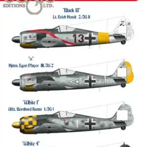 Achat Immédiat Eagle Editions D83-32 Fw 190 A-5s, JG 1, JG 2, JG 11