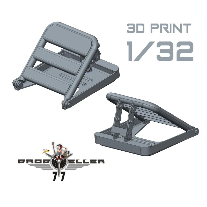 Retour Gratuit 77propeller 707 Luftwaffe Wheel Chocks (2 Pieces)