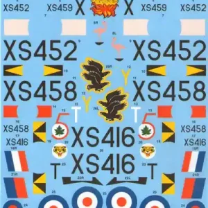 Xtradecal 48152 BAC/EE Lightning T.5 (5 schemes) Satisfait Ou Remboursé