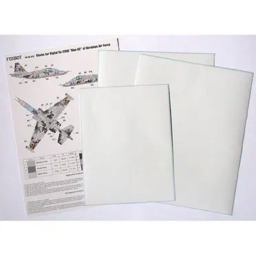 Pas Cher FOXBOT FM-32-010 Masks for digital camouflage of Su-25UB, Ukrainian Air Forces