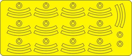 Satisfait Ou Remboursé New Ware AM0010 Mk.81 bombs with one stripe each for Aircraft Weapons A for Hasegawa