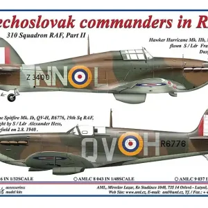 AML C9037 Czechoslovak commanders in RAF Marque