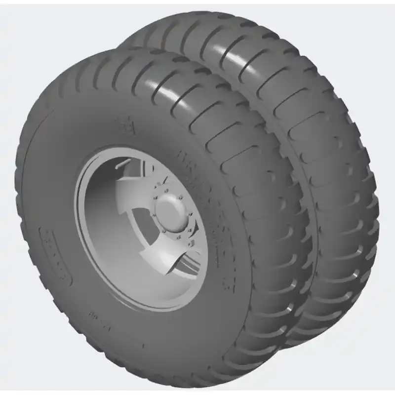 Resicast 352487 8 Wheels for Diamond 980/981-M-20 - Bridgestone (for Merit and I Love Kits) Expédition Rapide