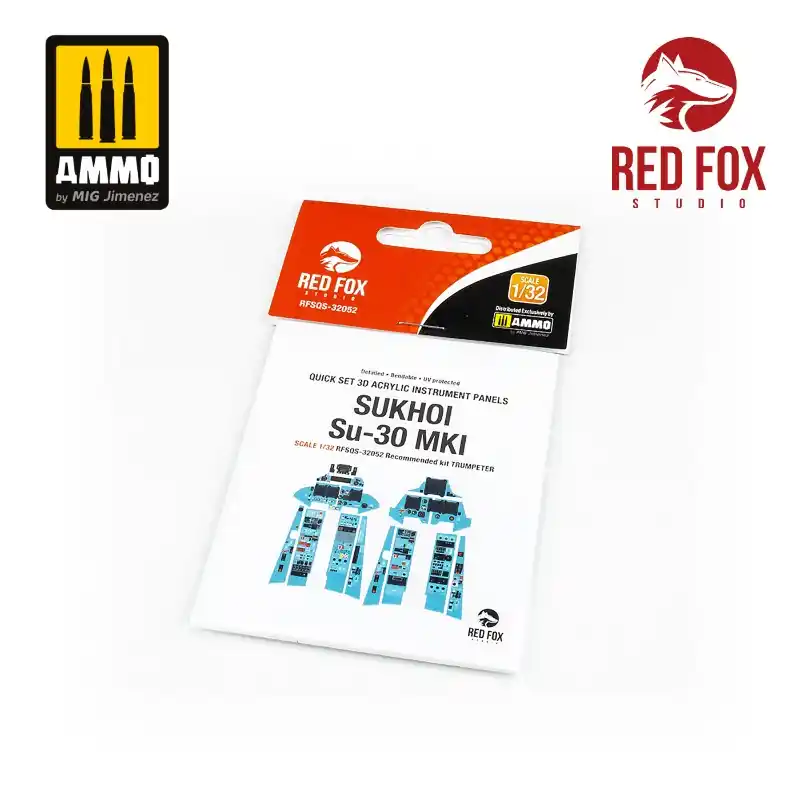 Achetez Aujourd'hui Red Fox Studio QS-32052 Su-30 MKI Flanker G (for Trumpeter kit)