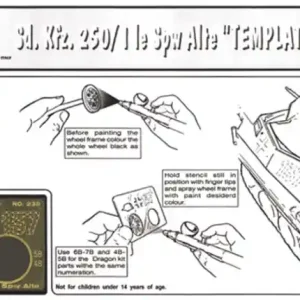 Royal Model di R. Reale 238 Sd.Kfz. 250/ 1 le Spw Alte TEPMPLATE Prix Choc