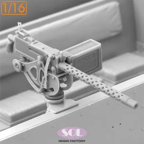 Offre Limitée SOLMODEL MM971 M3A1 - M1919A4 Cal.30 Machine Gun (3D-Printed)