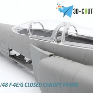Nouveauté 3D-CHUTE EXPERT 0720132 McDonnell Douglas F-4 E/G Phantom - Canopy Frame Closed (for Meng Kits)