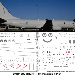 Old models Decals 1503 Boeing P-8 A Poseidon - Royal New Zealand Air Force Bon Plan