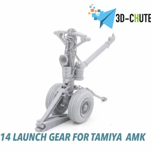 3D-CHUTE EXPERT 0220303 Grumman F-14 Tomcat - Launch Landing Gear (for Tamiya and AMK Kits) Haute Qualité