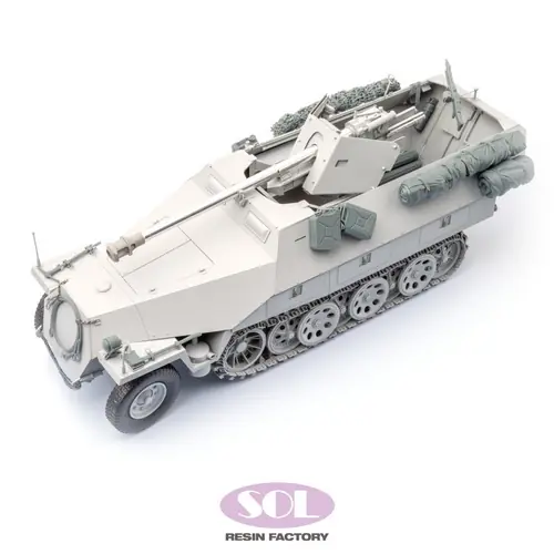 Usine Directe SOLMODEL MM780 German WWII Sd.Kfz. 251/22 - Upgrade Parts Set (3D-Printed)