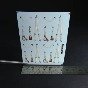 Metallic Details MDP32019 Luftwaffe WWII Seat Belts Early (3D-Printed) Promotion Saisonnière