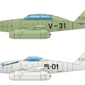 Top Vente CMK Q72177 S-92/CS-92 decals (Czechoslovakian Me 262A/B)