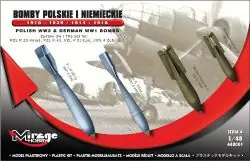 Mirage-Hobby 448001 Bomby polskie i niemieckie Haute Qualité