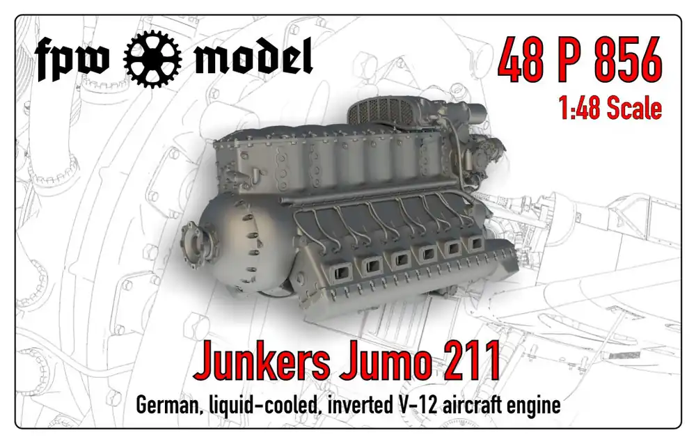 Nouvelle Collection FPW Model 48P856 Junkers Jumo 211