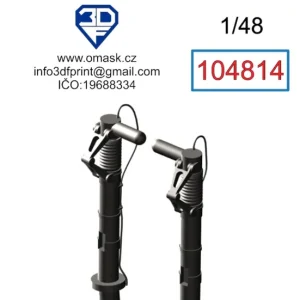 3DF 104814 Hs 129 Undercarriage Legs (For Hasegawa/Hobby 2000) Affaire À Saisir