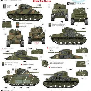Acheter En Ligne Star-Decals 35-897 Okinawa. 6th Marine Tank Battalion. M4A3 Sherman.