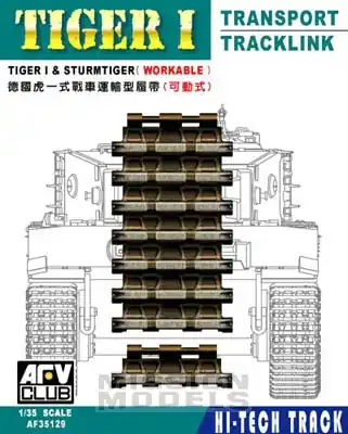 Vente Directe AFV Club 35129 Tiger I & Sturmtiger Workable Transport Tracklink
