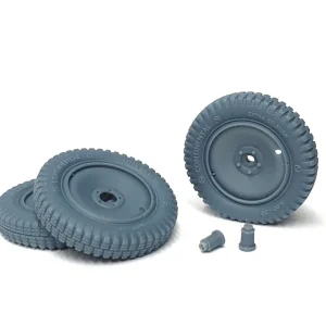 Must-Have Pimp My Miniatures AFVs35-075 Sd.Kfz 250 front wheels with spare (weighted) type 1