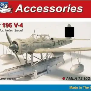 Nouveauté AML A72102 Arado Ar 196 V-4 - Conversion Parts (for Heller and Sword Kits)