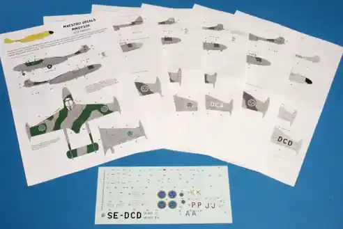 Soldes Maestro Models D7209 J33 Venom Swedish Airforce