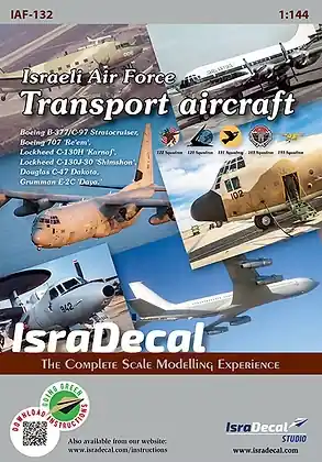 Retour Gratuit Isra Decal Studio AF132 Israeli Air Force Transport Aircraft