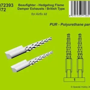 Offre Limitée CMK Q72393 Beaufighter - Hedgehog Flame Damper Exhausts / British Type