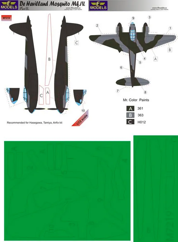 Achetez Aujourd'hui LF Models M7219 D.H. Mosquito Mk. IV part II.