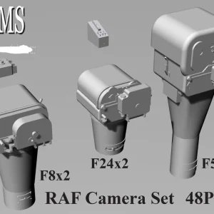 Dernier Modèle Aims 48P025 RAF Camera Set