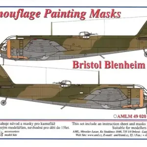 Dernier Modèle AML M49020 Maska Bristol Blenheim Mk.I