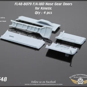 Affaire À Saisir Flying Leathernecks 48-8079 McDonnell Douglas F/A-18 D Hornet - Nose Landing Gear Doors (3D-Printed / for Kinetic Model kits)