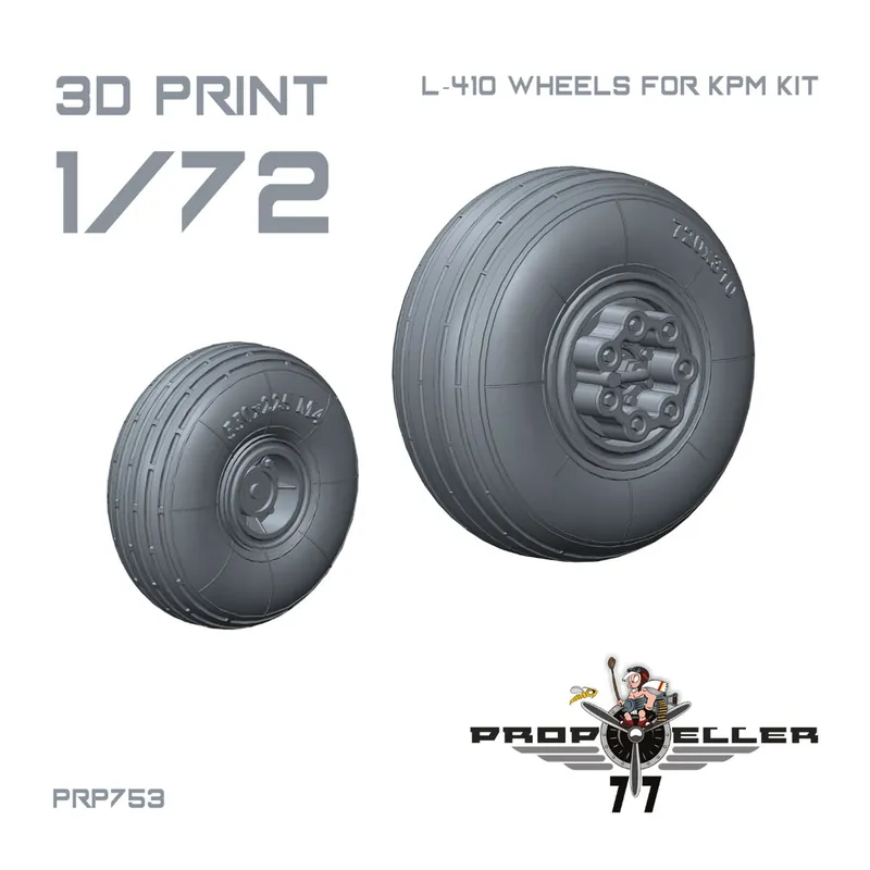 77propeller 753 L-410 wheels fo KPM kit Prix Choc