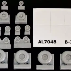 Solde Plus Model AL7048 B-29 Superfortress wheels groved