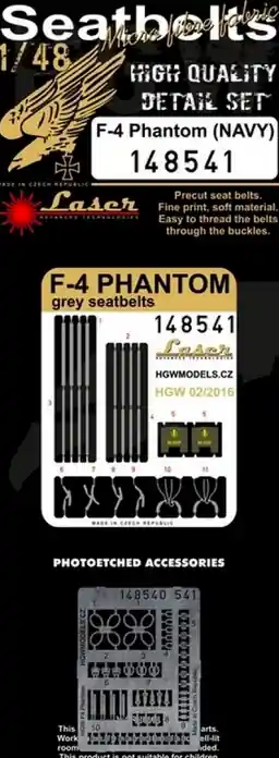 Dernière Chance HGW Models 148541 F-4 Phantom NAVY