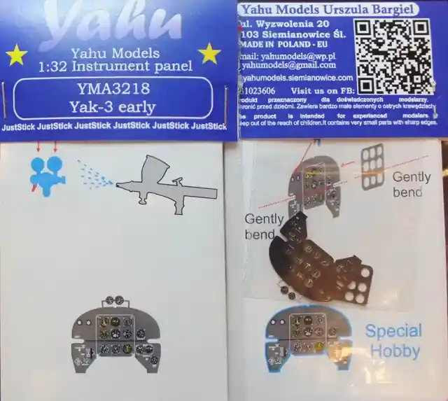 Yahu Models A3218 Yak-3 early (Special Hobby) Meilleur Choix