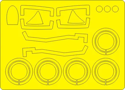 New Ware AM0217 Su-15 TM Flagon-F BASIC kabuki masks for Trumpeter Livraison Express