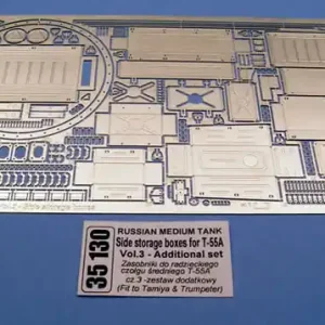 Aber 35130 Side storage boxes for T-55A-Vol.3-additional set (TAM,TRU) Offre Spéciale