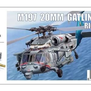 Zimi Model TC3D009 M197 20 mm Gatling Gun RIGHT Side (for MH-60 S Knighthawk) Achat Immédiat