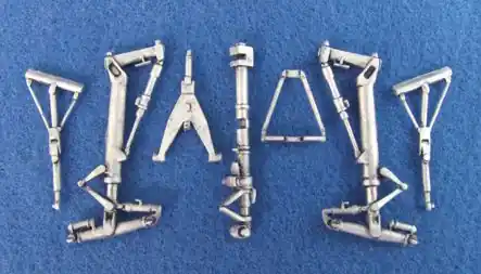 Scale Aircraft Conversions 48069 Dassault Mirage IV - Landing Gear (designed to be used with Heller kits) Commande En Gros