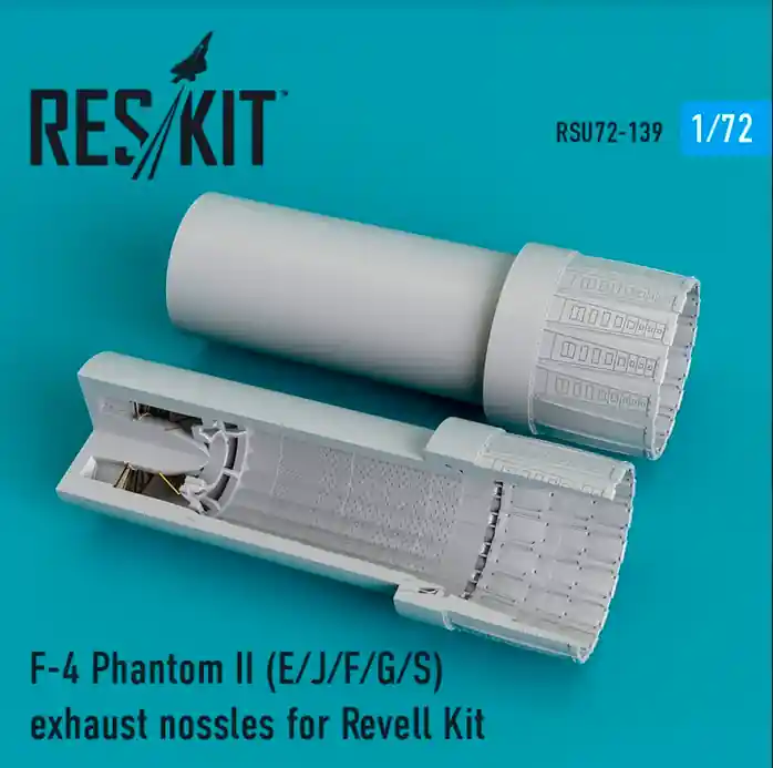 Acheter En Ligne DISCONTINUED RES/KIT U72-0139 F-4 Phantom II E/ J/ F/ G/ S exhaust nossles for Revell Kit